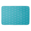 Search for turquoise bath mats Geometric