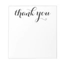Search for thank you notepads Classic