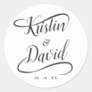 Search for elegant save the date stickers Modern calligraphy