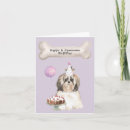 Search for shih tzu birthday cards Dog lover
