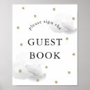 Search for baby shower guest book signs White