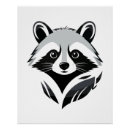 Search for racoon art posters Animal