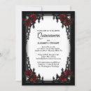 Search for red white quinceanera invitations Elegant