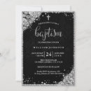 Search for black lace invitations Silver