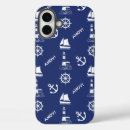 Search for navy blue and white iphone cases Anchor