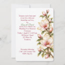 Search for magnolia invitations Gold