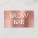 Search for brow business cards Salon