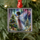 Search for fairy christmas tree decorations Watercolor