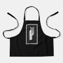 Search for vintage crown aprons Black