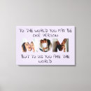 Search for worlds canvas prints Mother