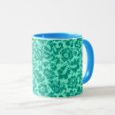 Search for aqua floral mugs Turquoise