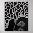 Search for gothic skulls posters Black