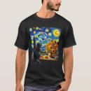 Search for vincent van gogh sunflowers tshirts Night