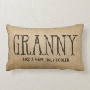 Search for granny cushions Typography