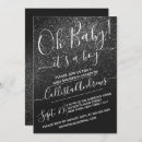Search for unique baby boy shower invitations Simple minimalist