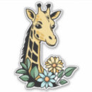 Search for yellow giraffe stickers Nature
