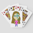 Search for little girl playing cards Cute