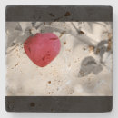 Search for heart shaped coasters Black and white