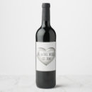 Search for anniversary wine labels Heart