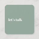 Search for talking business cards Simple
