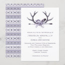 Search for antler wedding invitations Purple