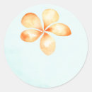 Search for plumeria wedding stickers Watercolor