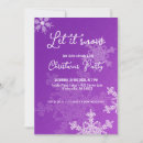 Search for holiday baby shower invitations Purple