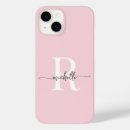 Search for monogram initials iphone cases Birthday