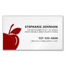 Search for teacher magnetic business cards Tutor