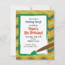 Search for painting party invitations Paint brush