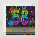 Search for 68th birthday invitations Party