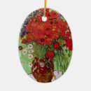 Search for vintage floral christmas tree decorations post impressionism