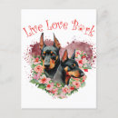 Search for doberman mom postcards Puppy