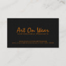 Search for direction business cards Elegant