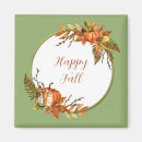 Search for fall pumpkin magnets Leaves