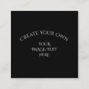 Search for merch invitations Black