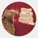 Search for eat cake stickers Cat