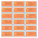 Search for thanksgiving address stickers Fall