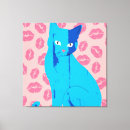 Search for pink lips canvas prints Modern