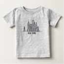 Search for new york baby shirts Skyline