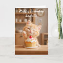 Search for ginger cat birthday cards Whimsical