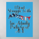 Search for self care posters Anxiety