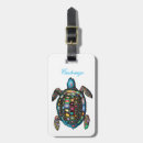 Search for turtle luggage tags Swimming