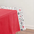 Search for christmas tablecloths Red