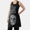 Search for skull design aprons Gothic