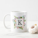 Search for floral monogram mugs Mum