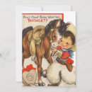 Search for cowboy valentines day cards Vintage