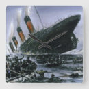 Search for titanic clocks Sinking
