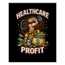Search for profits posters Protest