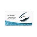 Search for salon return address labels Makeup artist